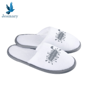 JESMARY - Xưởng sản xuất Dép vải lông in, thêu logo